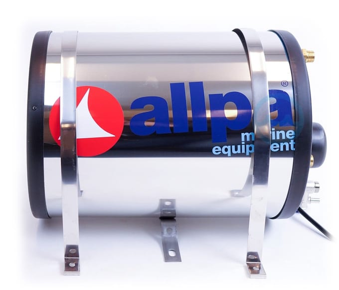 Allpa RVS ronde Scheepsboiler 230V 800W 22 liter