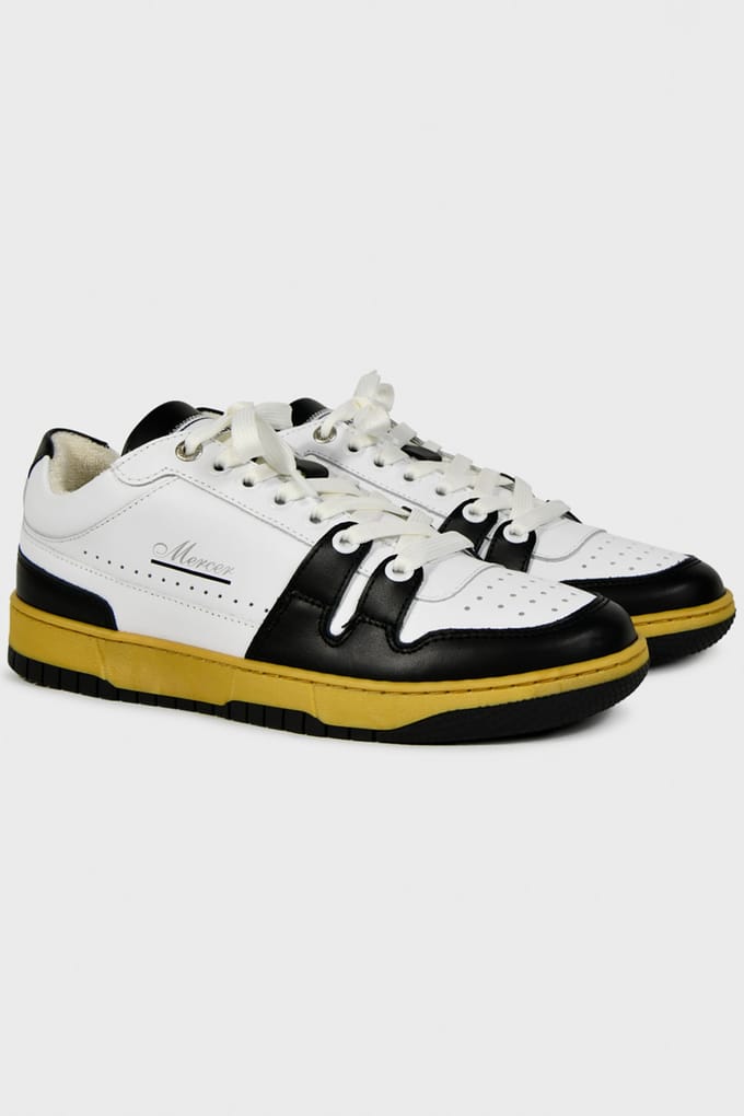 Mercer Amsterdam The Brooklyn White/black Größe: 37 | Trainers Outlet | Unisex | Weiß