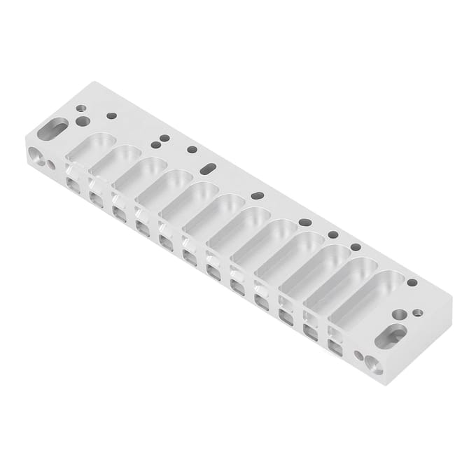 Mondharmonica Kam Deel 12 Gaten Chromatische Schaal Kam Mat Zilver Lichtgewicht voor HOHNER 270D white
