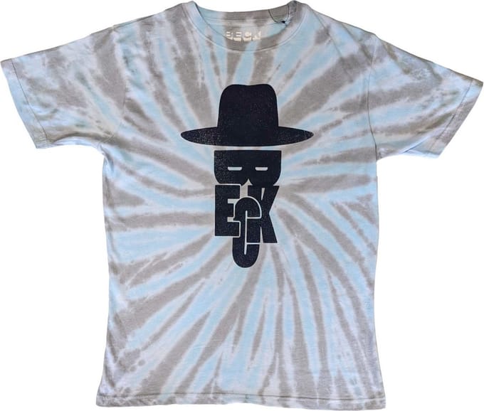 Beck - Bandit Heren T-shirt - S - Blauw/Grijs