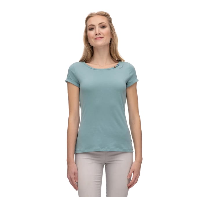 Katoenen dames-T-shirt Ragwear Florah
