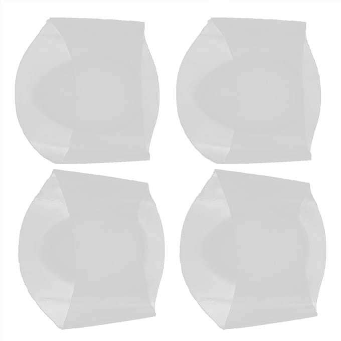2 Paar Voetboogsteun Siliconen Inlegzool Elastisch Schoenkussen Wasbare Voetboogsteun Sleeves white