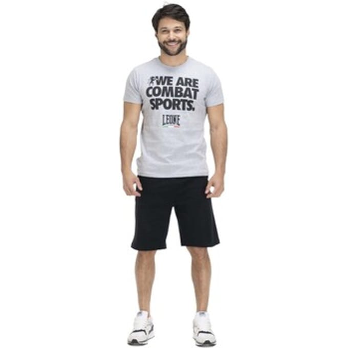 T-shirt Korte Mouw Leone 1947 Man Set + Bermuda Wacs