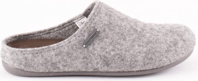 Shepherd Jon Heren Sloffen - Grey - Maat 42