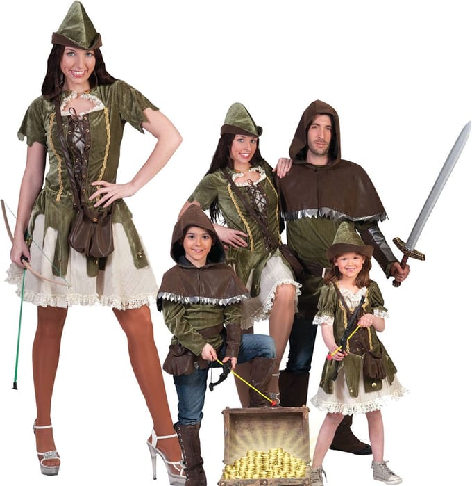 Verkleedkostuum Deep Forest | Robin Hood | Vrouw | Maat 36-38