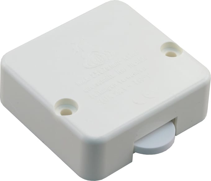 Q-Link kastschakelaar - enkelpolig - 54 x 18 x 58 mm - wit