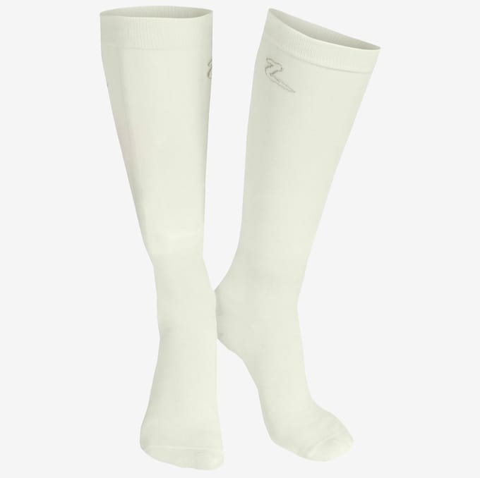 Horze paardrijsokken (set van 2) - beige - maat 43-46