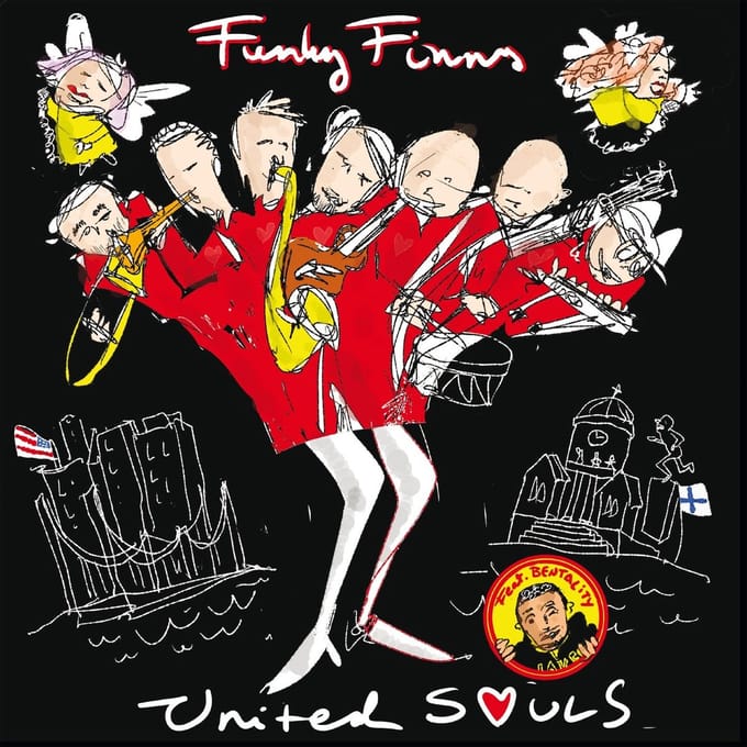 Funky Finns Feat. Bentality - United Souls (LP) (Coloured Vinyl)