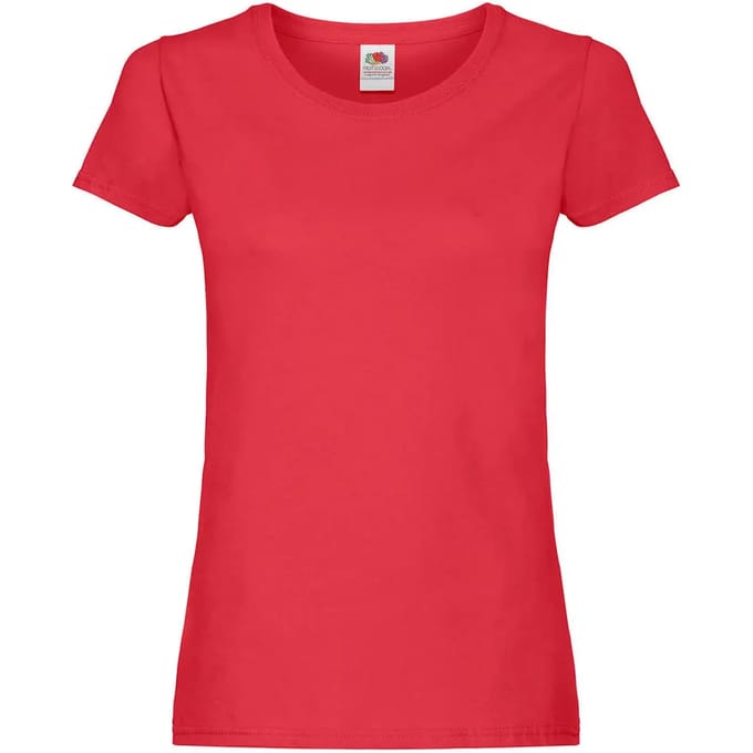 Dames-T-shirt Fruit of the Loom Original