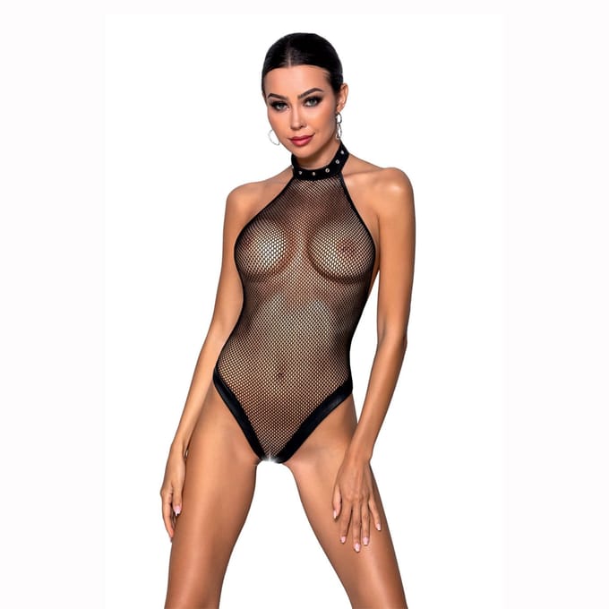 Body Moonlight Met Open Kruisje - Zwart