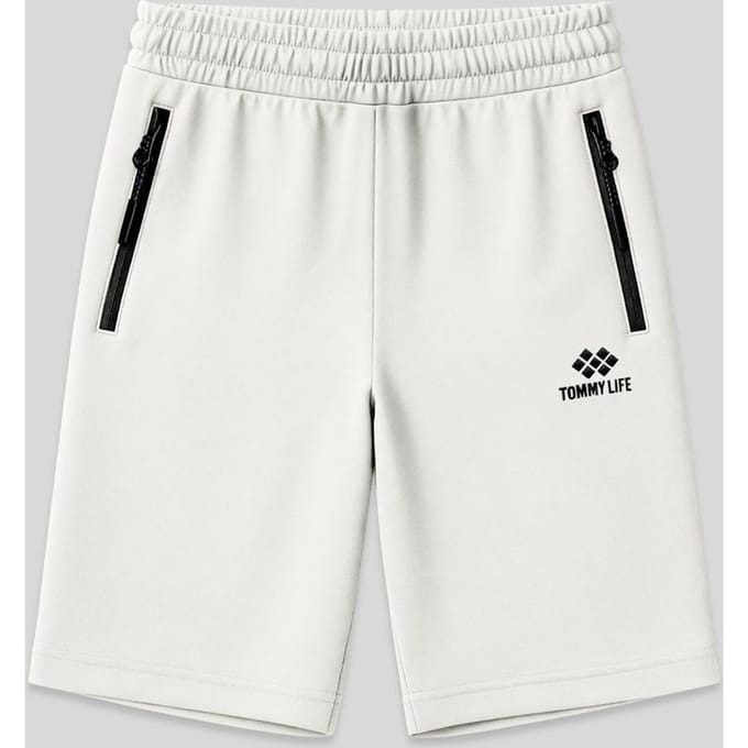 Heren Regular-fit Gebreide Sweatshorts