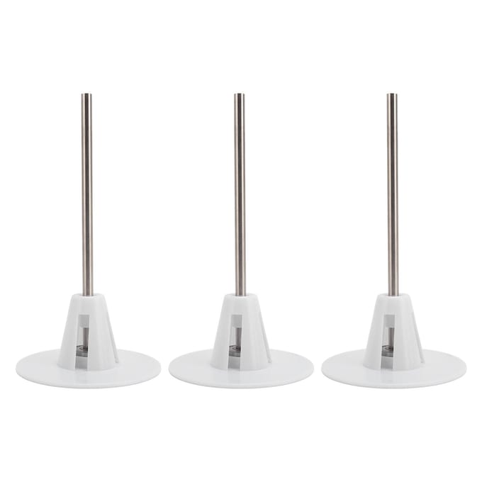 3 Set Spoelpen Universele Naaimachine Hulpstukken Vervangingsonderdelen Accessoires white