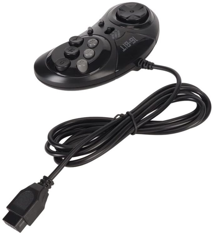 Allecto - USB-gamepad-controller - Ergonomisch ontwerp - Compact