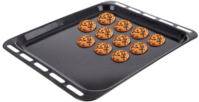 Bakplaat Geëmailleerd 44,5x36x2 cm - voor Bakken - voor De Oven