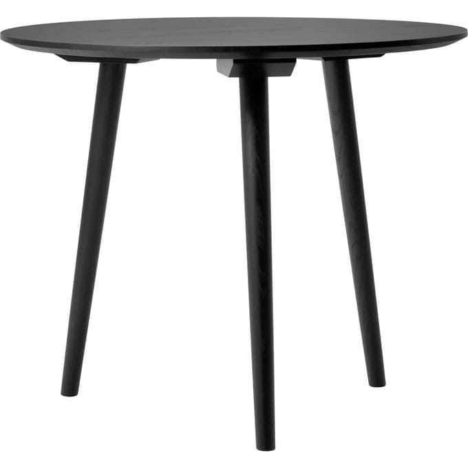 &Tradition In Between Tafel rond SK3 & SK4 - eiken, zwart gelakt - Ø90 cm