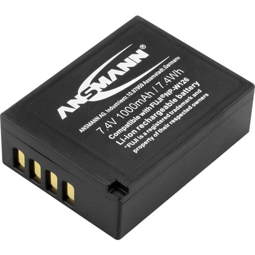 Ansmann A-FUJ NP-W 126 Lithium-Ion 1020mAh 7.4V oplaadbare batterij/accu
