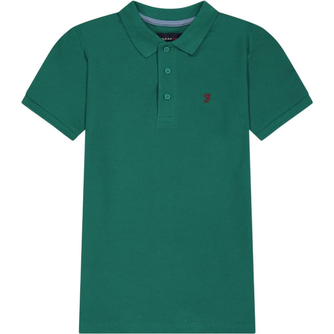 Farah Bugsworth Poloshirt Kinderen/Kinderen (Groen)