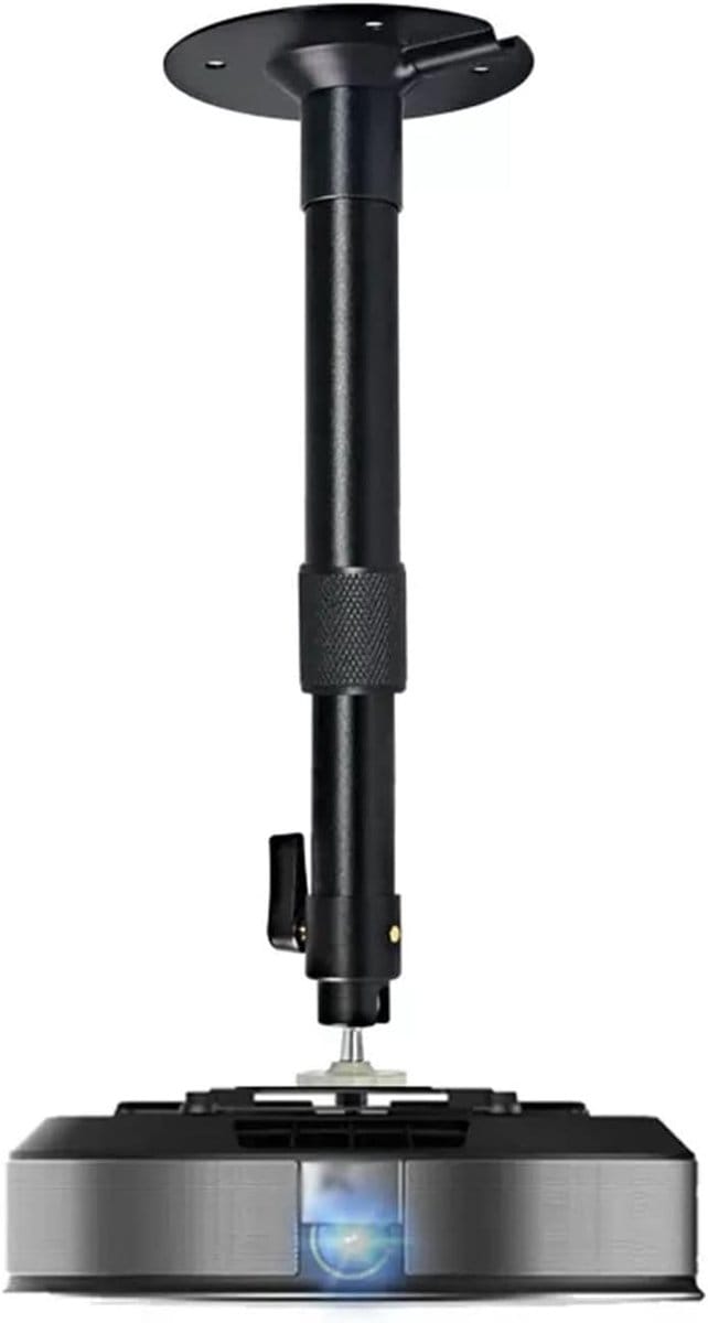 Projector Muurbeugel - Projector Ophanging - Thuisbioscoop Inrichting - Verstelbare Lengte - 25-40cm - Zwart