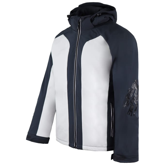 Dickies FLEX heren Softshell jas wit/grijs
