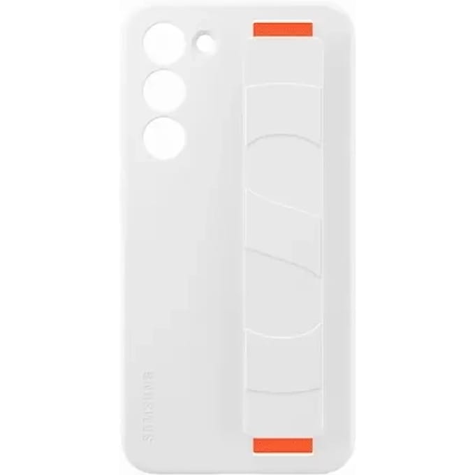 Samsung Silicone Grip Cover - Samsung Galaxy S23 Plus- Wit