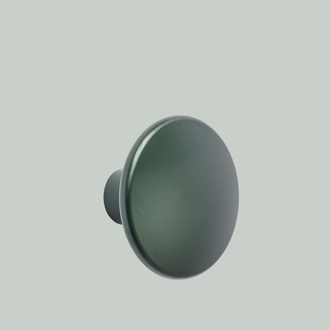 Muuto The Dots Metal - donkergroen - L
