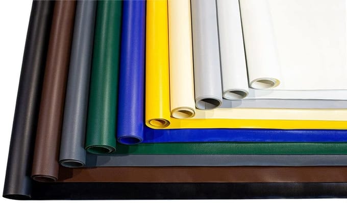 PVC Zeil - Dekzeil - Afdekken Goederen - Scheurvast 700 g/m² - 3 x 3 Meter - Wit