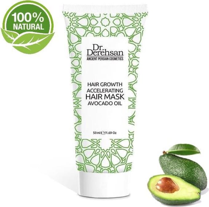Haar Groei Stimulerende & Verdikkende Haar Masker - Avocado Olie - 200ml
