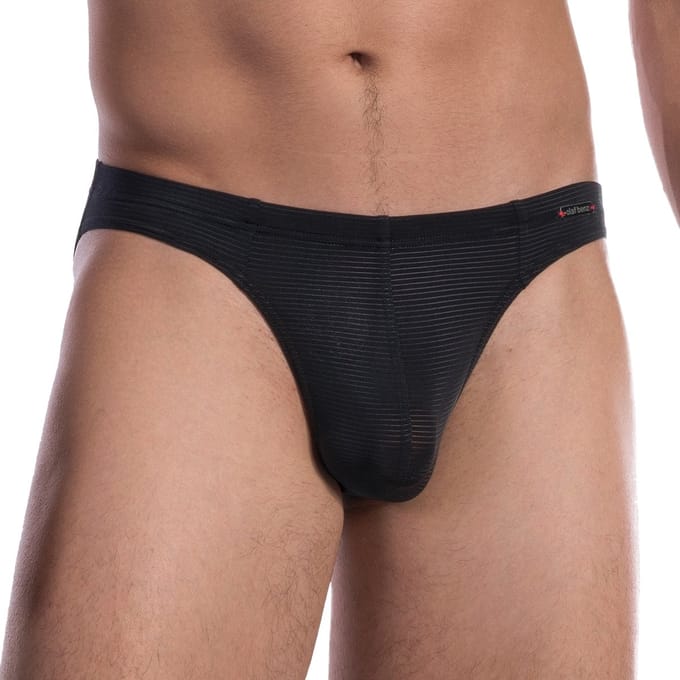OLAF BENZ SLIP RED1201 BRAZILBRIEF H 1-05832/8000 BLACK-Medium