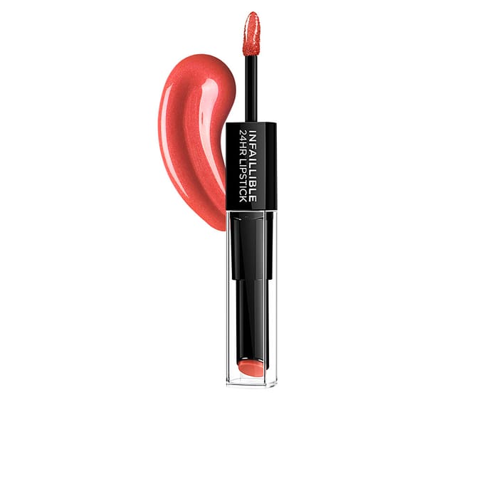 L'Oréal Paris Infaillible 24H Lipstick - Langhoudende 2-staps Lipstick met Vitamine E - 404 Corail Constant - Rood - 5.7ml