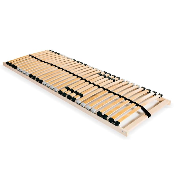 vidaXL - Lattenbodem - met - 28 - latten - 7 - zones - 70x200 - cm