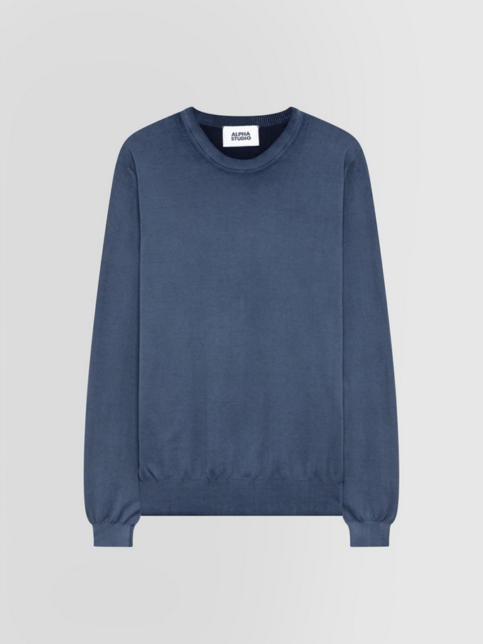 overhemd man blauw