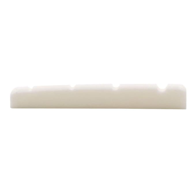 Rund Been Wit Topzadel 42mm Vervanging voor 4-snarige Elektrische Basgitaar wit
