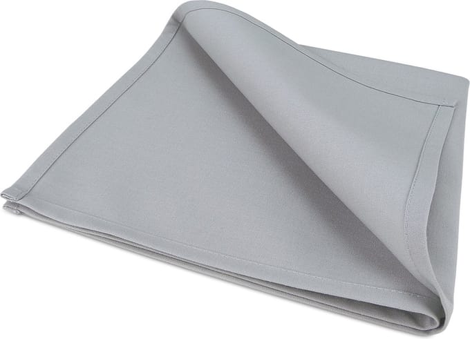 Treb Horecalinnen Servetten 4 Stuks Medrite Grey 51x51cm - Treb SP