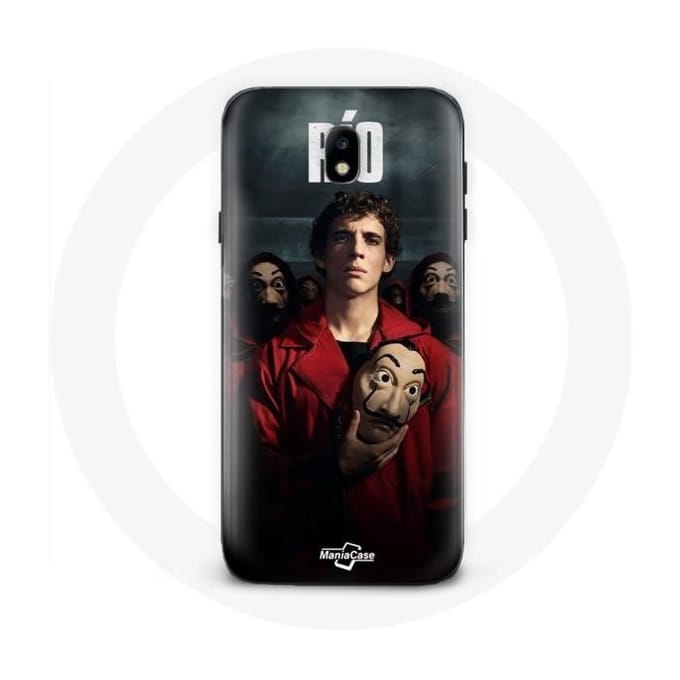 Samsung Galaxy J3 2017 hoesje La Casa De Papel Rio-masker