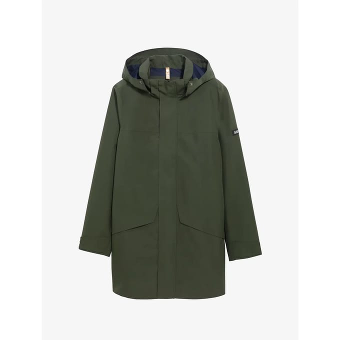 Lange 2-laags parka met capuchon Aigle Gore-Tex