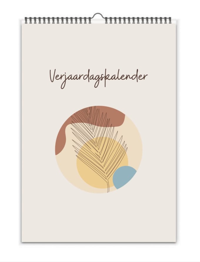 Verjaardagskalender | Art | A4 formaat | Ringband