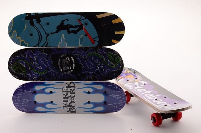 Skateboard 4 Assorti 43cm