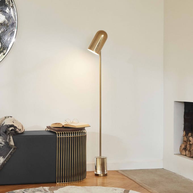 AYTM Luceo Vloerlamp - goud