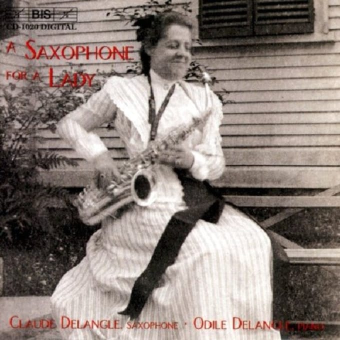 Claude Delangle & Odile Delangle - A Saxophone For A Lady (CD)