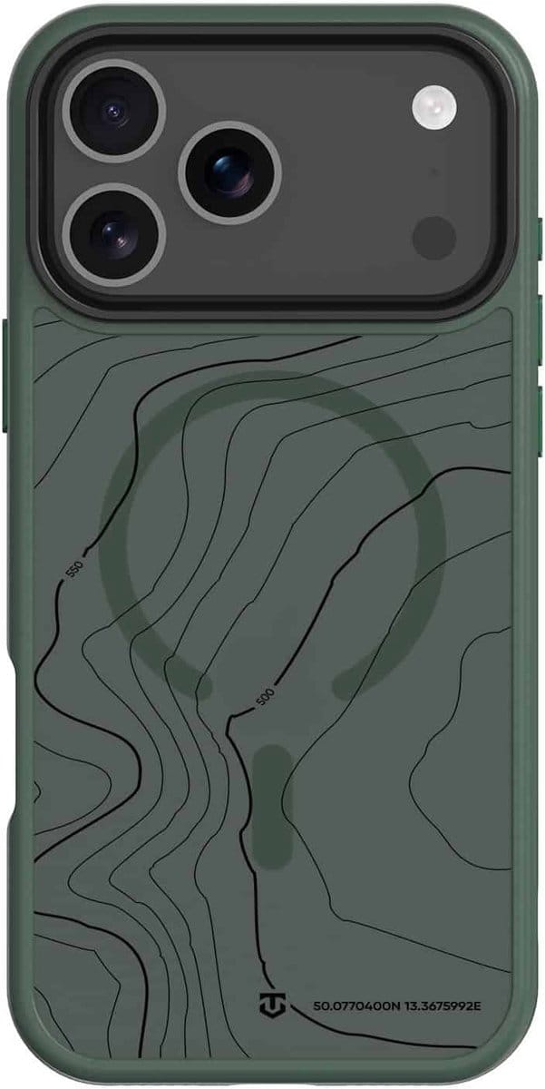 Tactical iPhone 17 Pro Max MagForce Hyperstealth Sika Cover – Hoesje met Losse Klikbare Knoppen – Forest Green