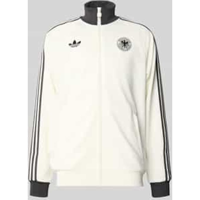regular fit trainingsjack met club logo-applicatie model 'BLACAS'