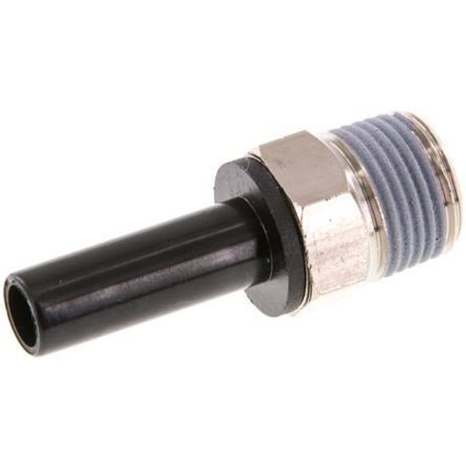 3/8'' x 3/8'' NPT insteekfitting Messing/PBT Buitendraad NBR [2 Stuks]
