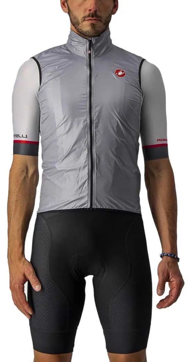 Castelli Aria Gilet Grijs 2XL Man
