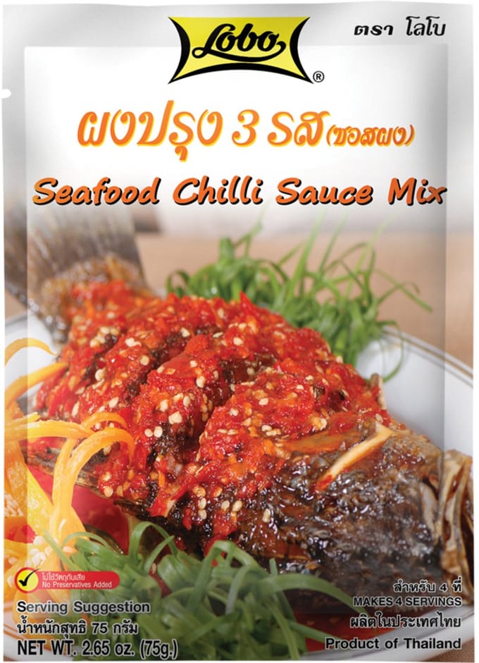 Lobo - seafood chilli sauce mix - 12 x 75g