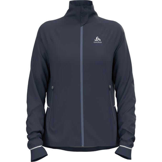 Odlo Zeroweight Pro Warm Hardloopjas Dames-Donkergrijs