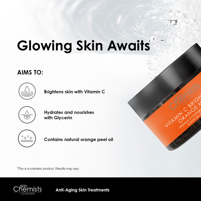 skinChemists Vitamine C Verhelderende Oranje Masker 50ml