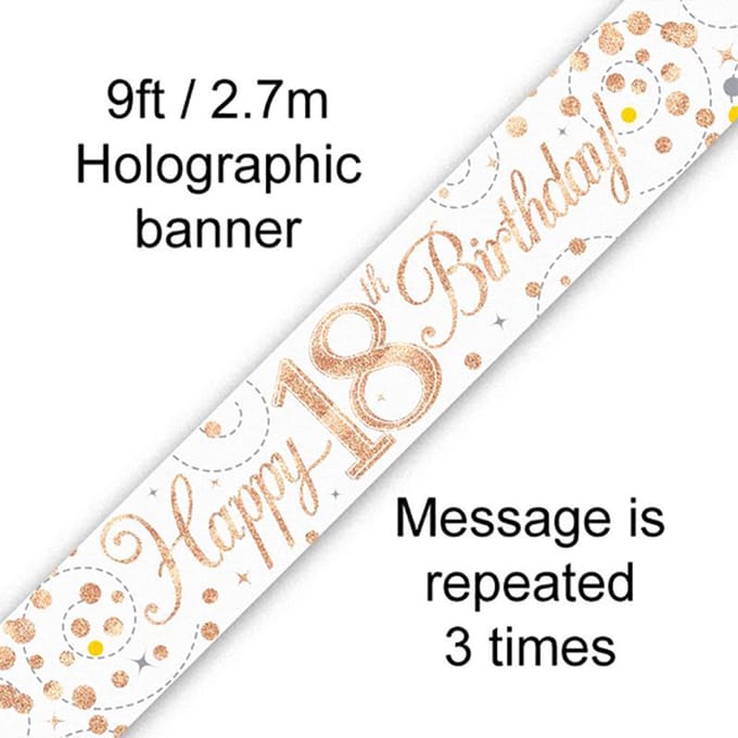 Oaktree - Banner 18 jaar Rose Gold