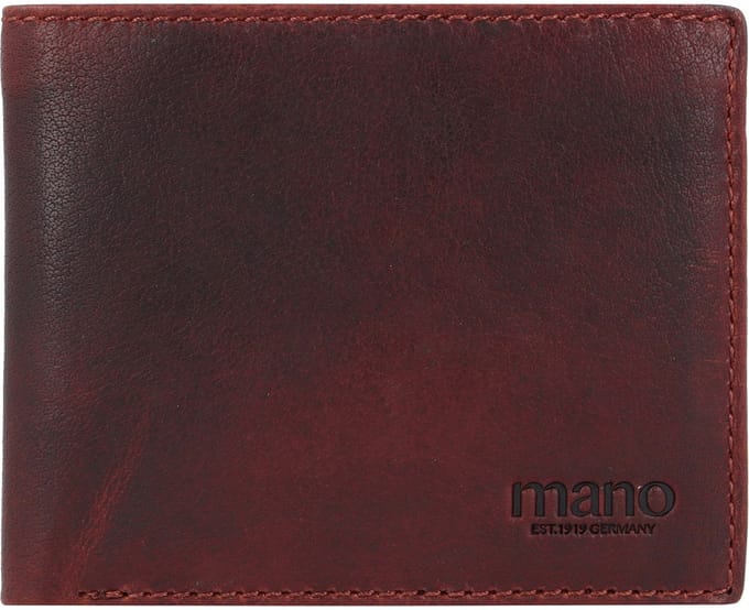 mano Don Simon Leren Portemonnee 11,5 cm - Jongens - Horizontaal - schwarz