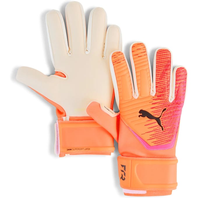 Puma Future Match NC Junior Fluo Orange Fire Red Keepershandschoenen Kinderen - Maat 4