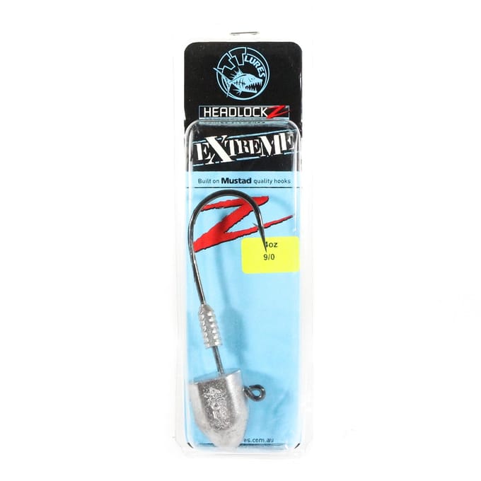 Tackle Tactics TT Headlockz Extreme Jig Head 4 oz 9/0 1/verpakking (3948)